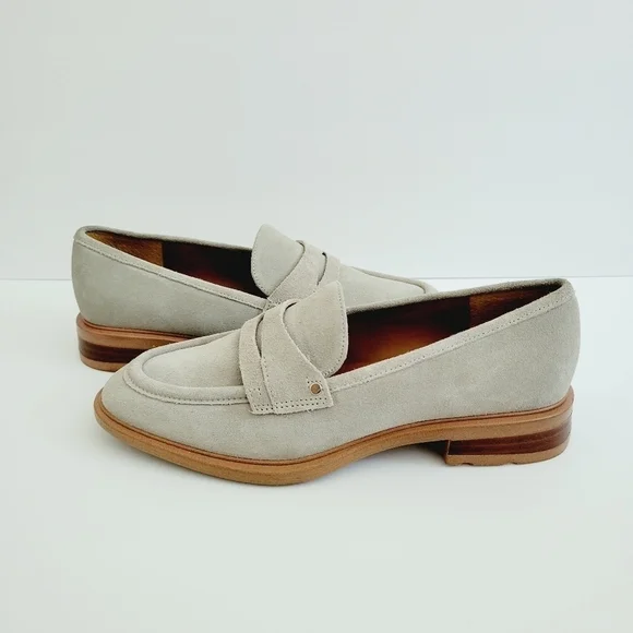 NEW FRANCO SARTO Gray Loafer - Picture 2 of 7